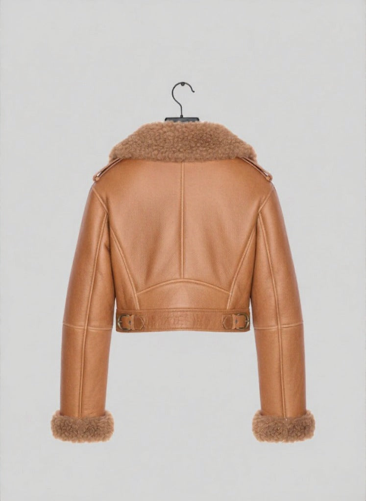 Reversible Shearling Aviator