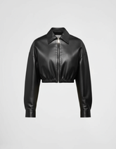 Sienna - Women's Tan Lambskin Leather Shirt Collar Zip Jacket