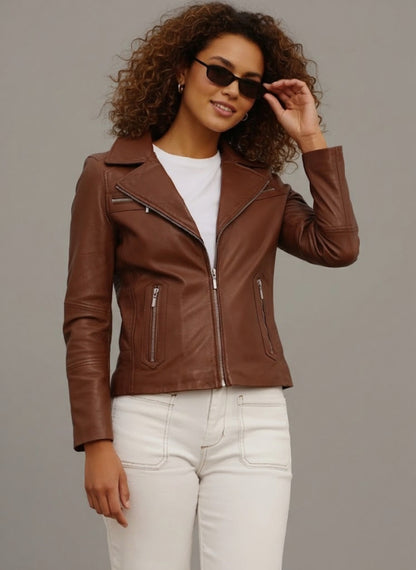 Classic Brown Faux Leather
