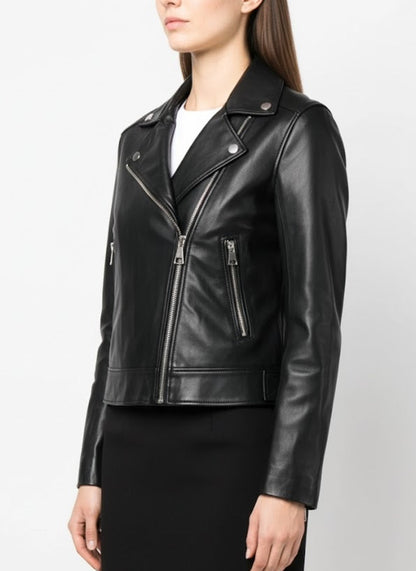 Classic Black Leather Jacket