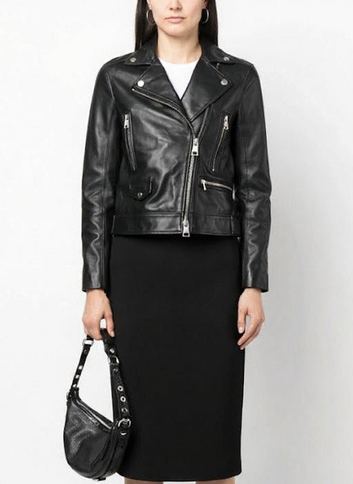 Classic Black Leather Jacket