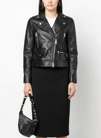 Classic Black Leather Jacket