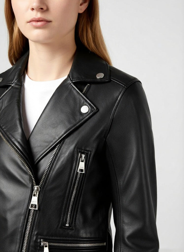 Classic Black Leather Jacket