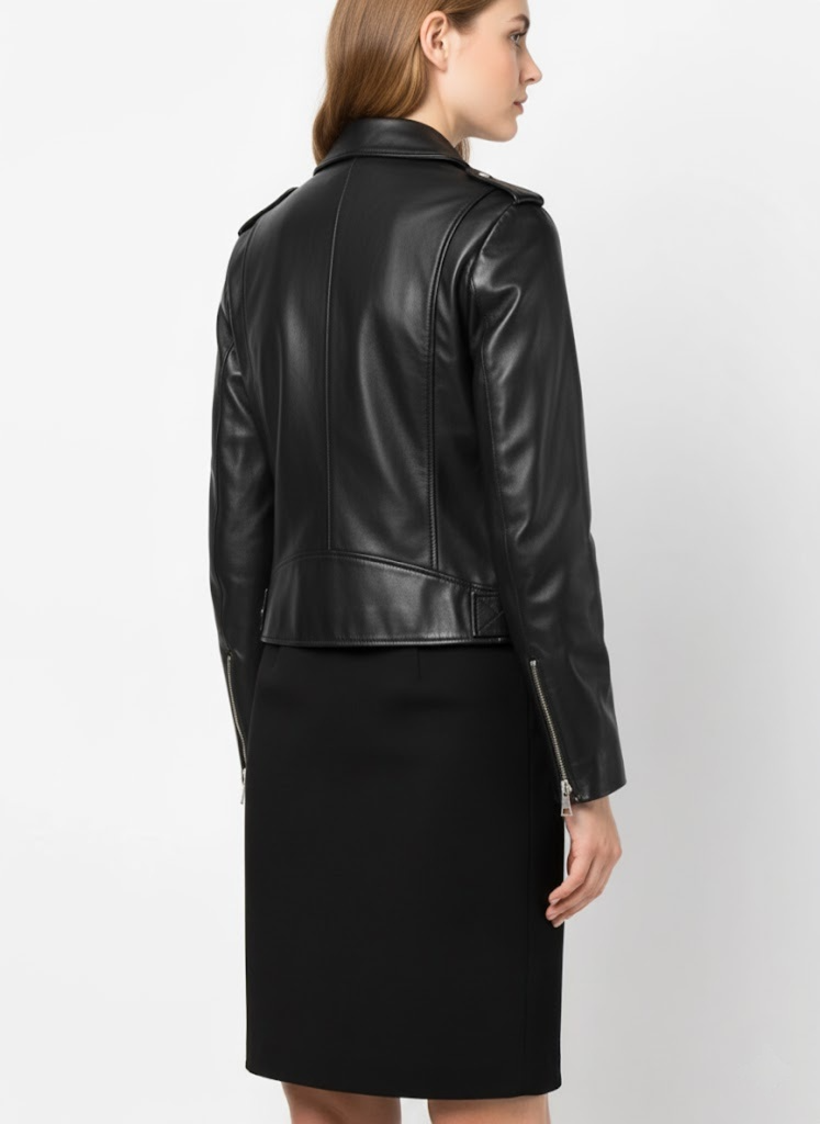 Classic Black Leather Jacket