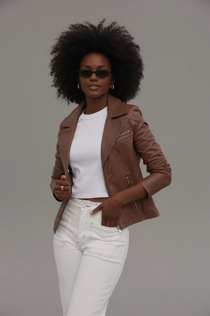 Classic Brown Faux Leather