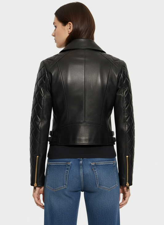 Quilted Leather Jacket