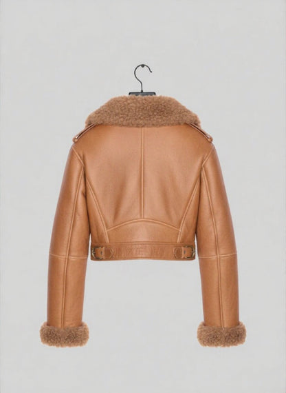 Reversible Shearling Aviator