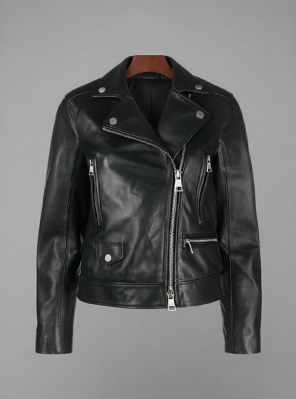 Classic Black Leather Jacket