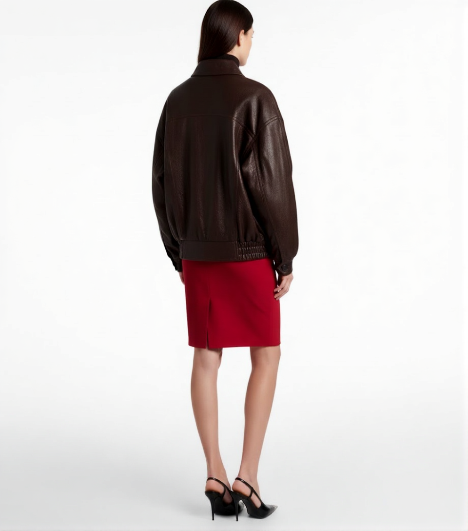 Heritage Brown Bomber Jacket