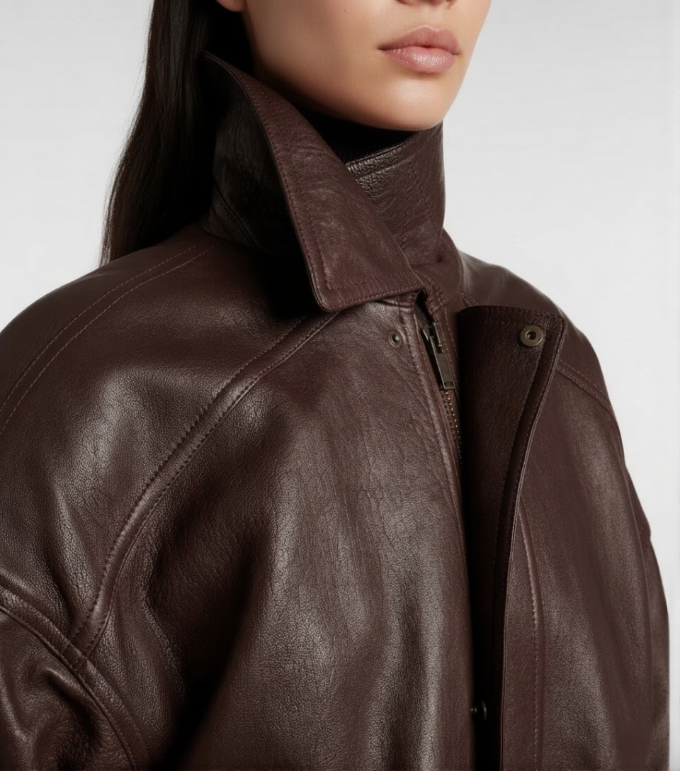 Heritage Brown Bomber Jacket